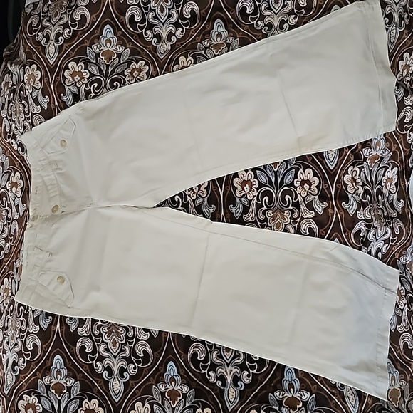 Gap 1969 Beige Wide Leg Jeans Woman's size 16 - Picture 4 of 16